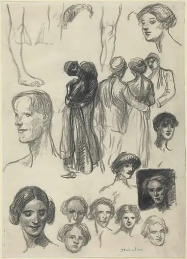 Sheet of Sketches