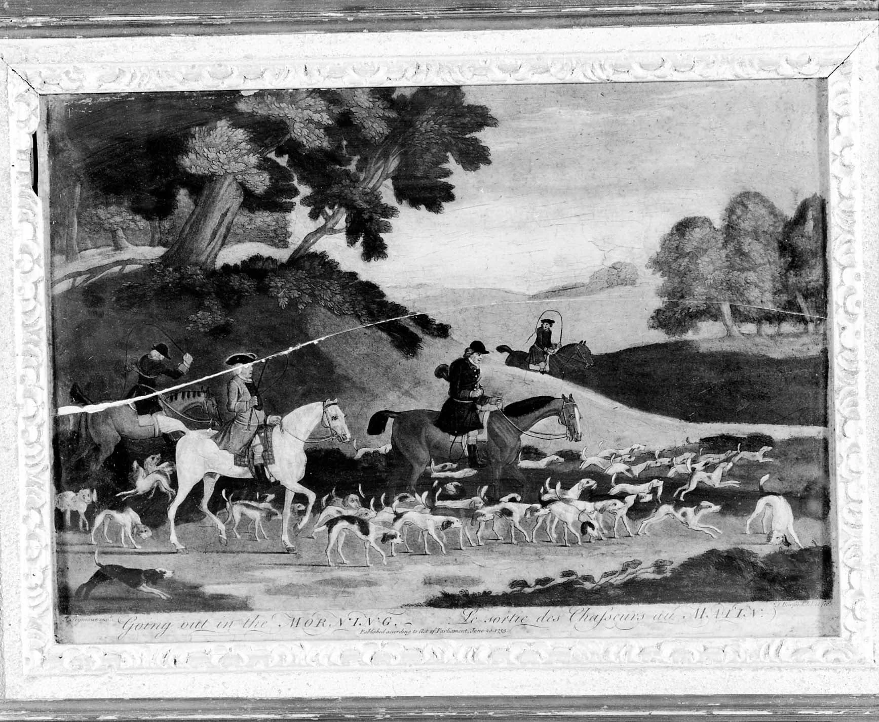Painting, by Unknown, paint, 1753