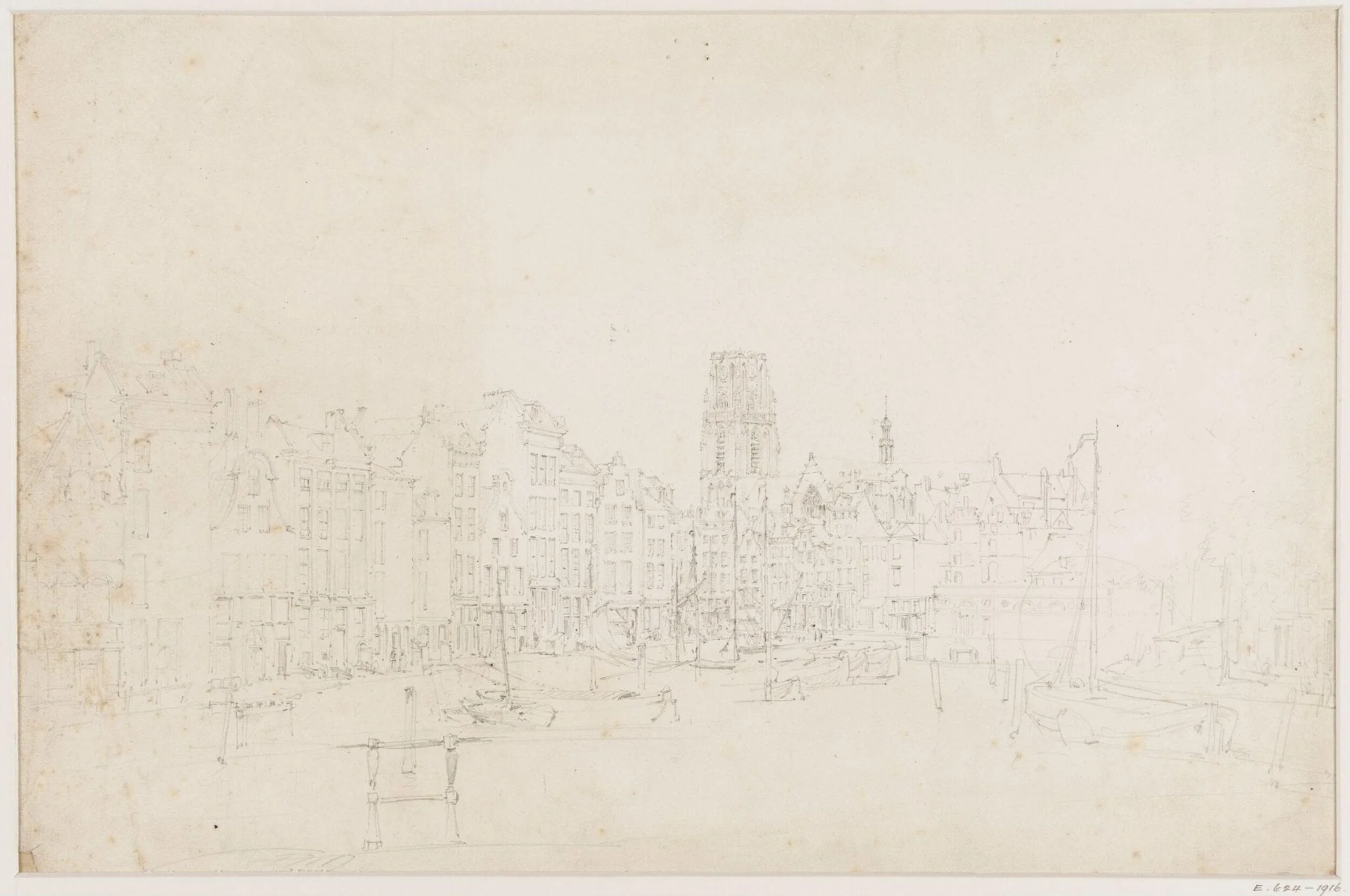 A view in Rotterdam, by Thomas Sidney Cooper, 1850