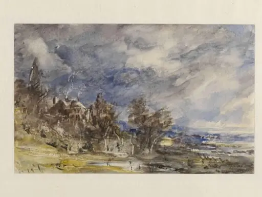 Hampstead Heath, from near Well Walk