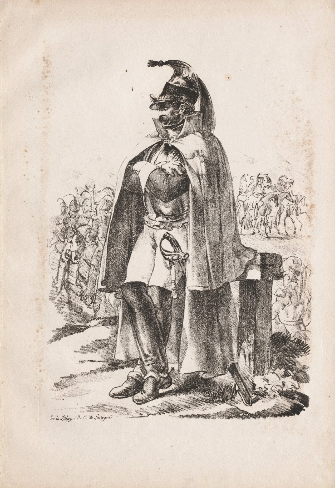 Military Costumes: Cavalry Man