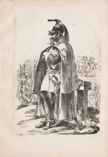 Military Costumes: Cavalry Man