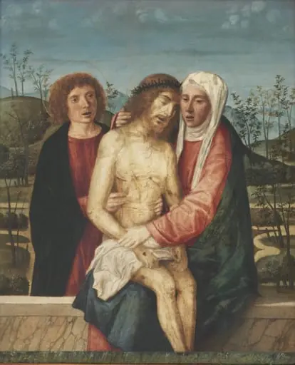 Pietà with Virgin and St. John