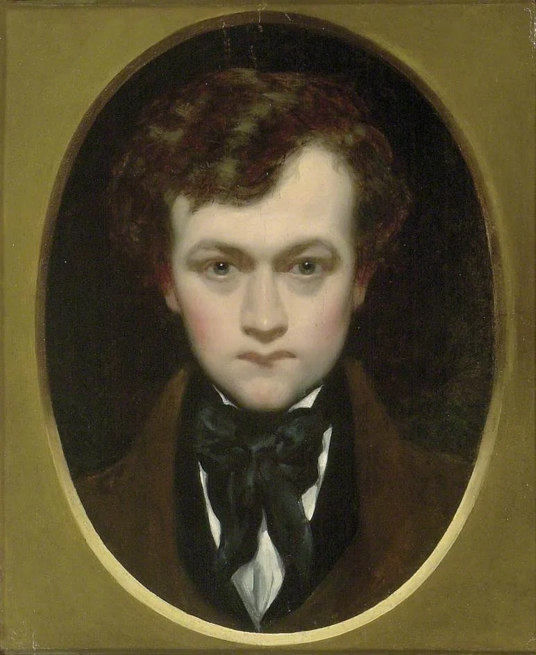 Self-portrait as a young Man, by William Edward Frost, oil