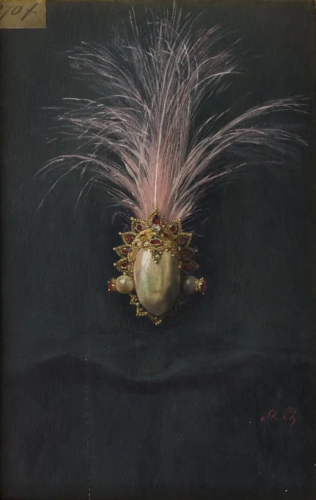 Study of an Ornamental Escuffas