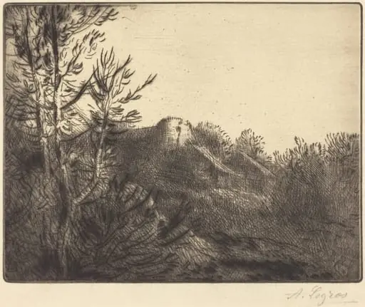 View of a Farm (La ferme de Valoux)