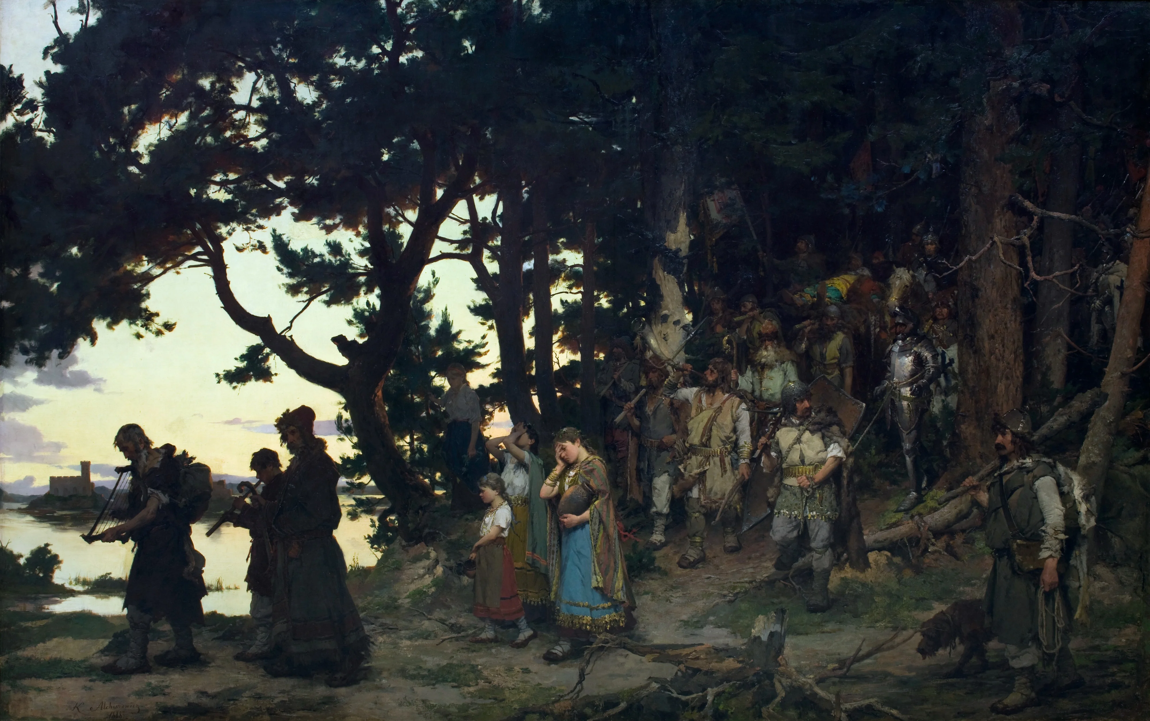 Gedymin’s funeral
