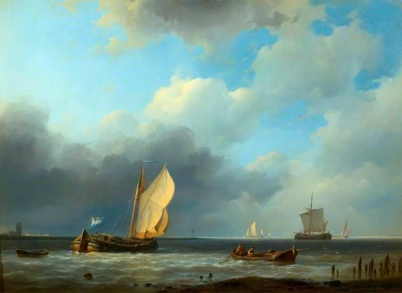 Sea Piece: A Threatening Sky