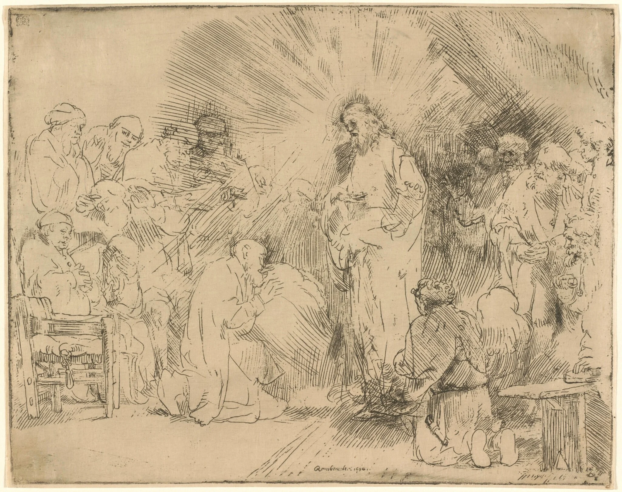 Christ Appearing to the Apostles