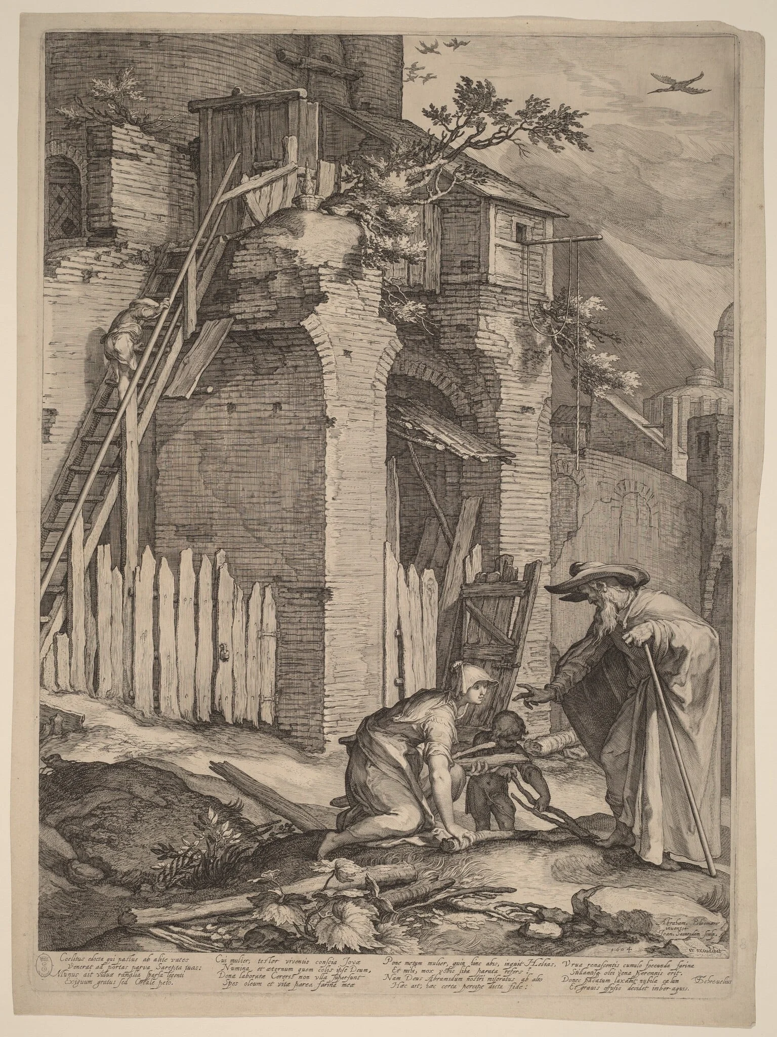 The Prophet Elijah with the Widow of Zarephath