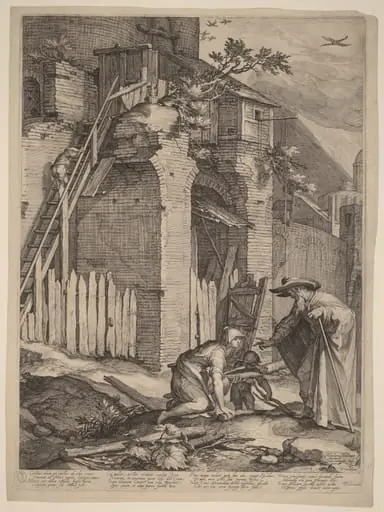 The Prophet Elijah with the Widow of Zarephath