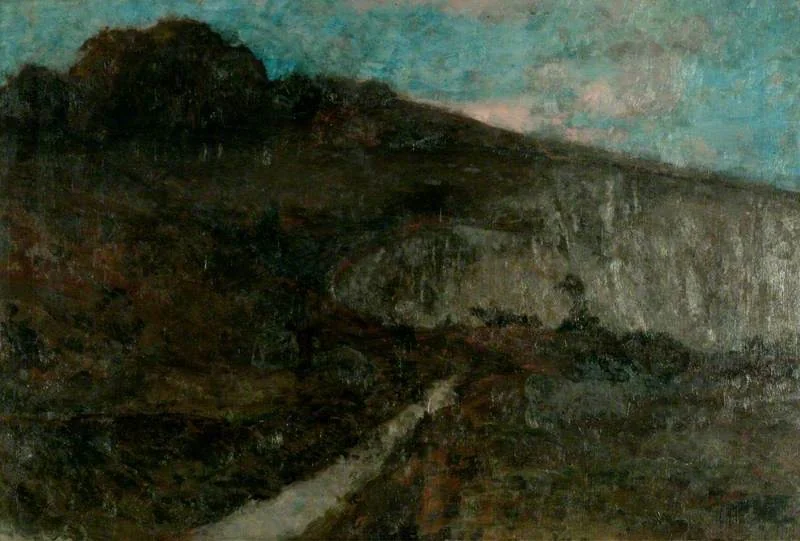 The Chalkpit, by Arthur Tomson, oil, 1892