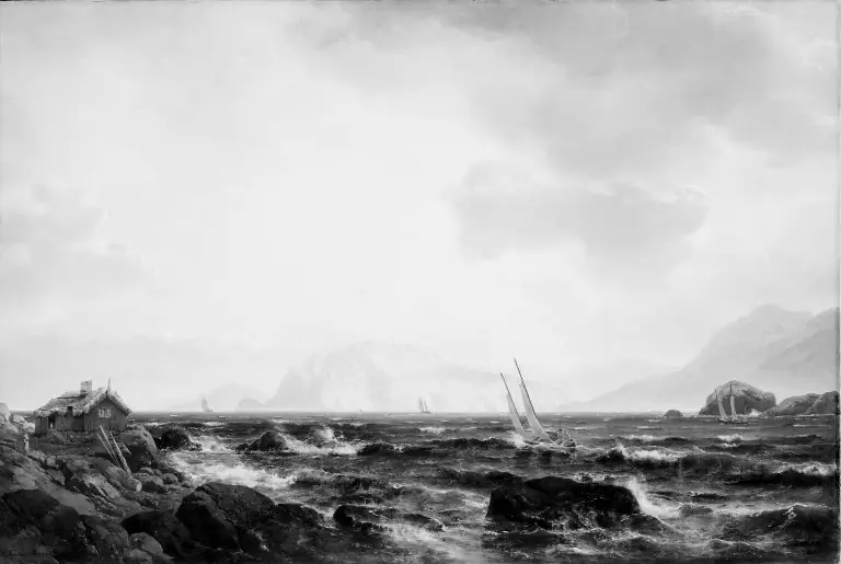 The Skerries off the West Coast of Sweden near Marstrand