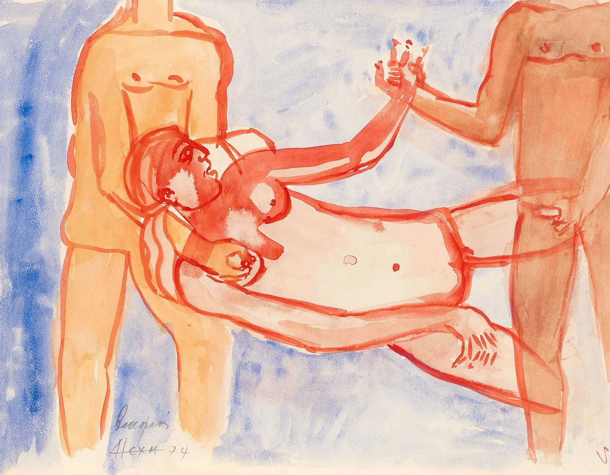 Βιασμός, by Alex Mylona, 1974