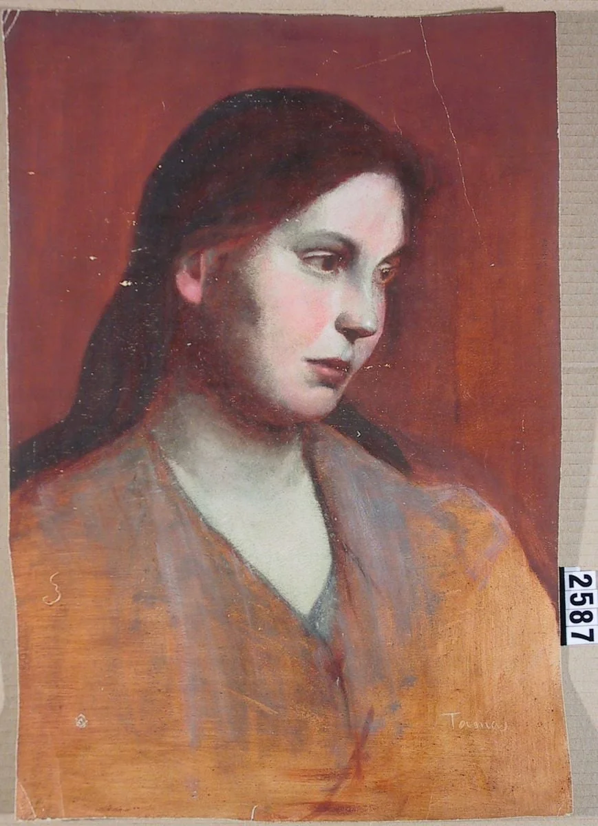 Femeie tânără, by Emerich Tamás, unspecified