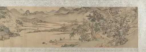 明   佚名   傳文伯仁   山水圖   卷|Landscape