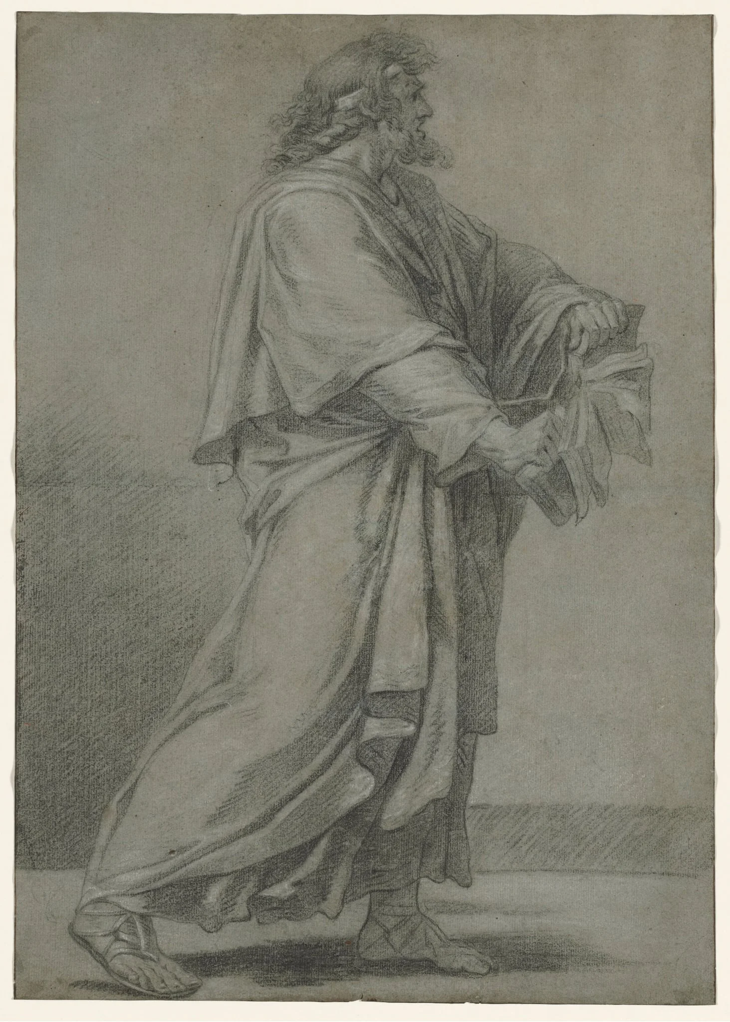 Man Destroying Book