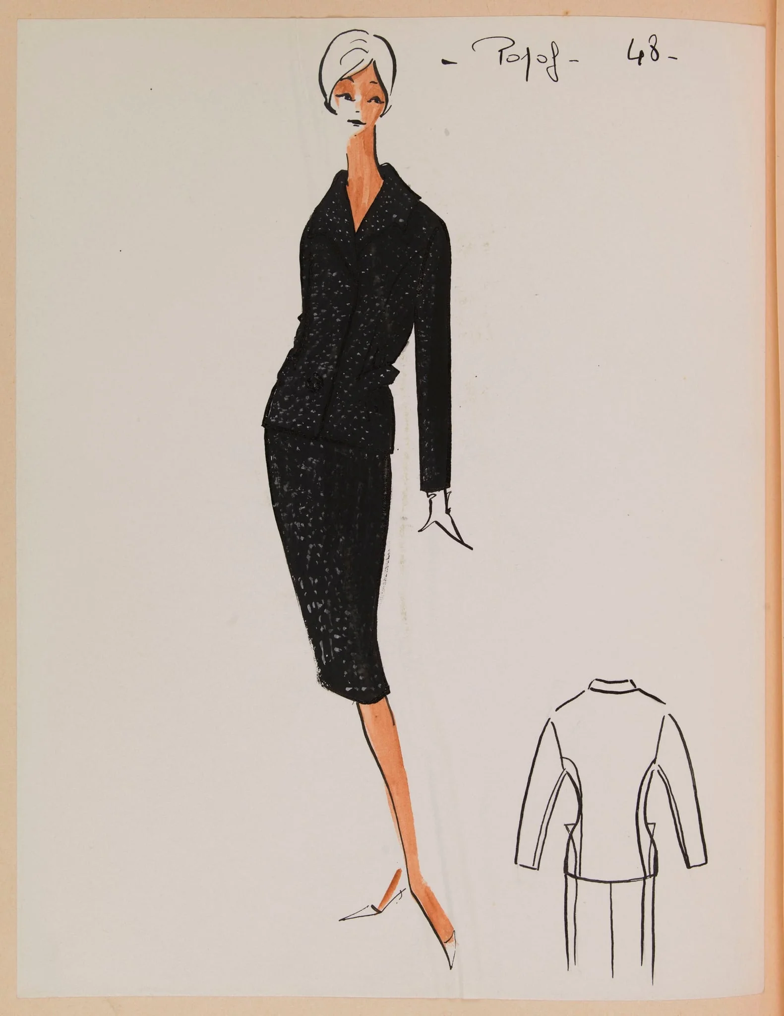 Popof, by Carven, 1958