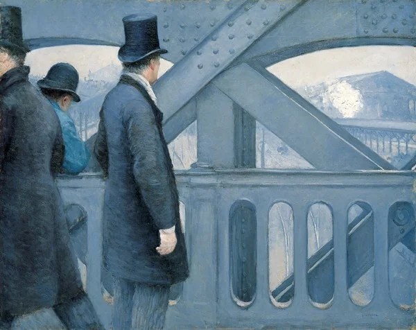 On the Pont de l’Europe
