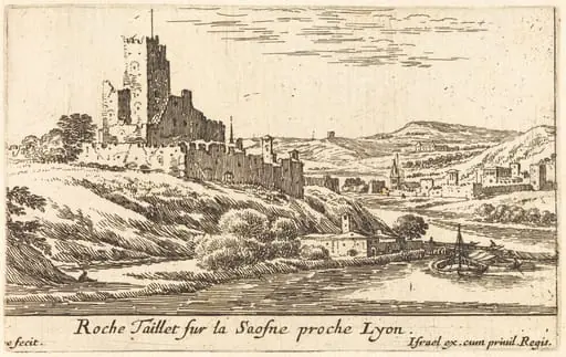 Roche Taillet sur la Saosne proche Lyon