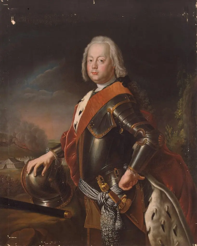 Portrait of Christian Augustus of Anhalt-Zerbst