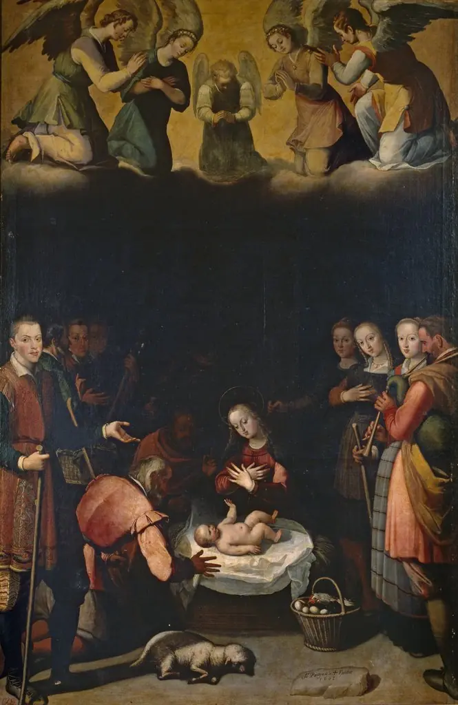 El nacimiento de Cristo