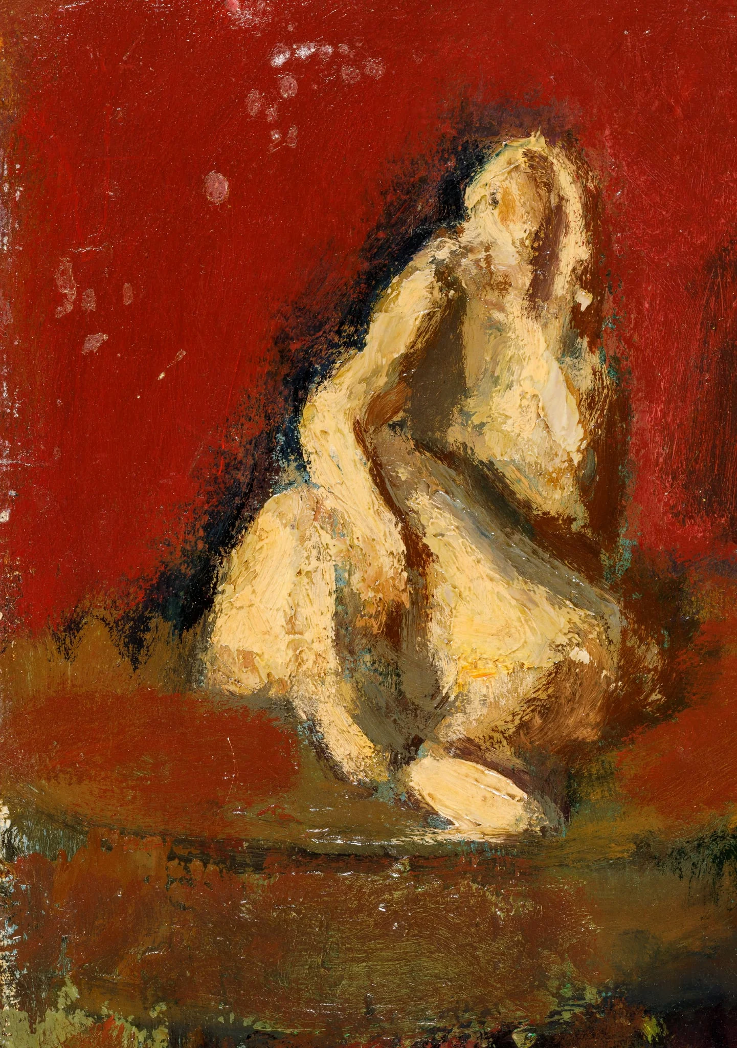 Nud în fotoliu, by Iosif Iser, unspecified, 1850