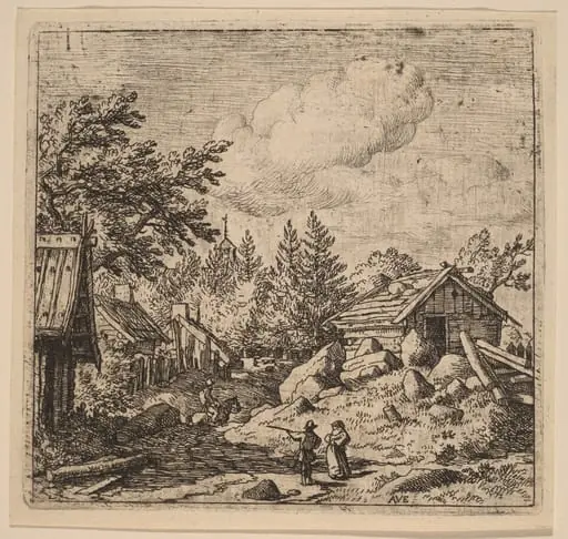 Hamlet on Mountainous Ground