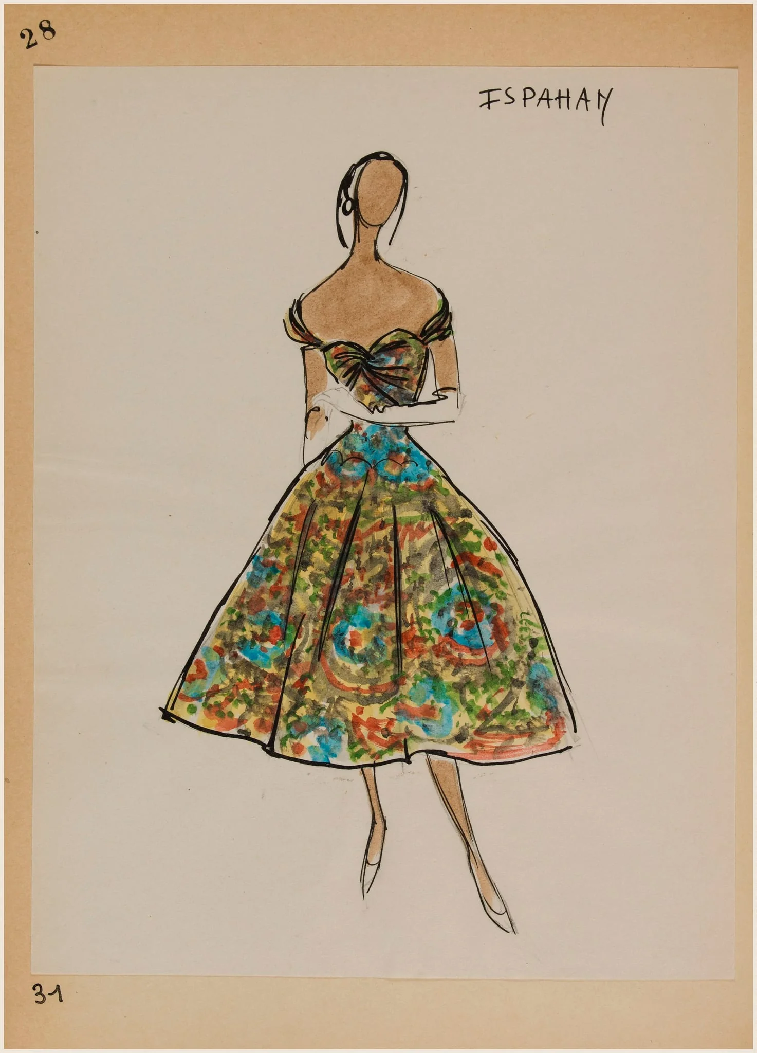 Ispahan, by Marie-Louise Carven, 1956