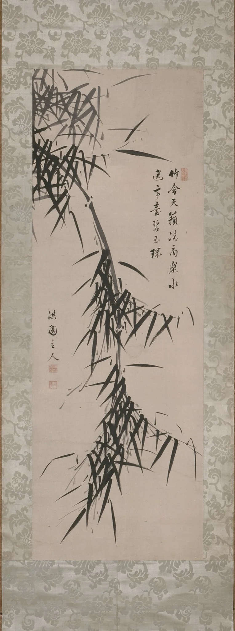 Bamboo, by Ki-en, unspecified, 1750