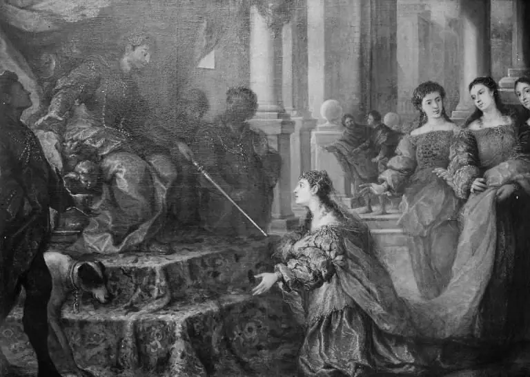 Esther Kneeling before Ahasverus