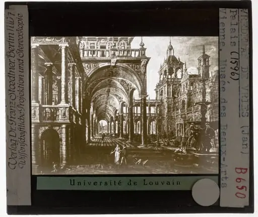 Hans Vredeman de Vries. Palace with Fountain