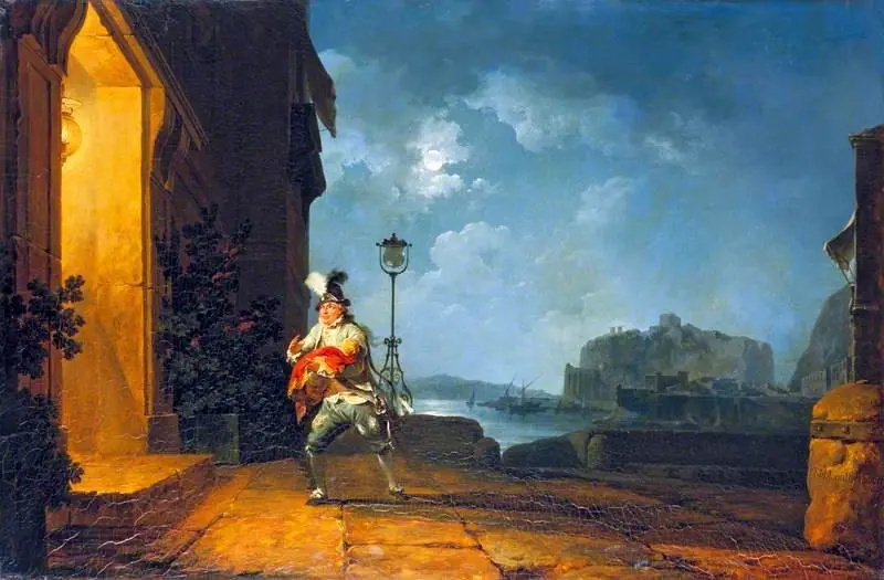 David Garrick (1717-1779), as Don John in 'The Chancers' by John Fletcher, Adapted by George Villiers