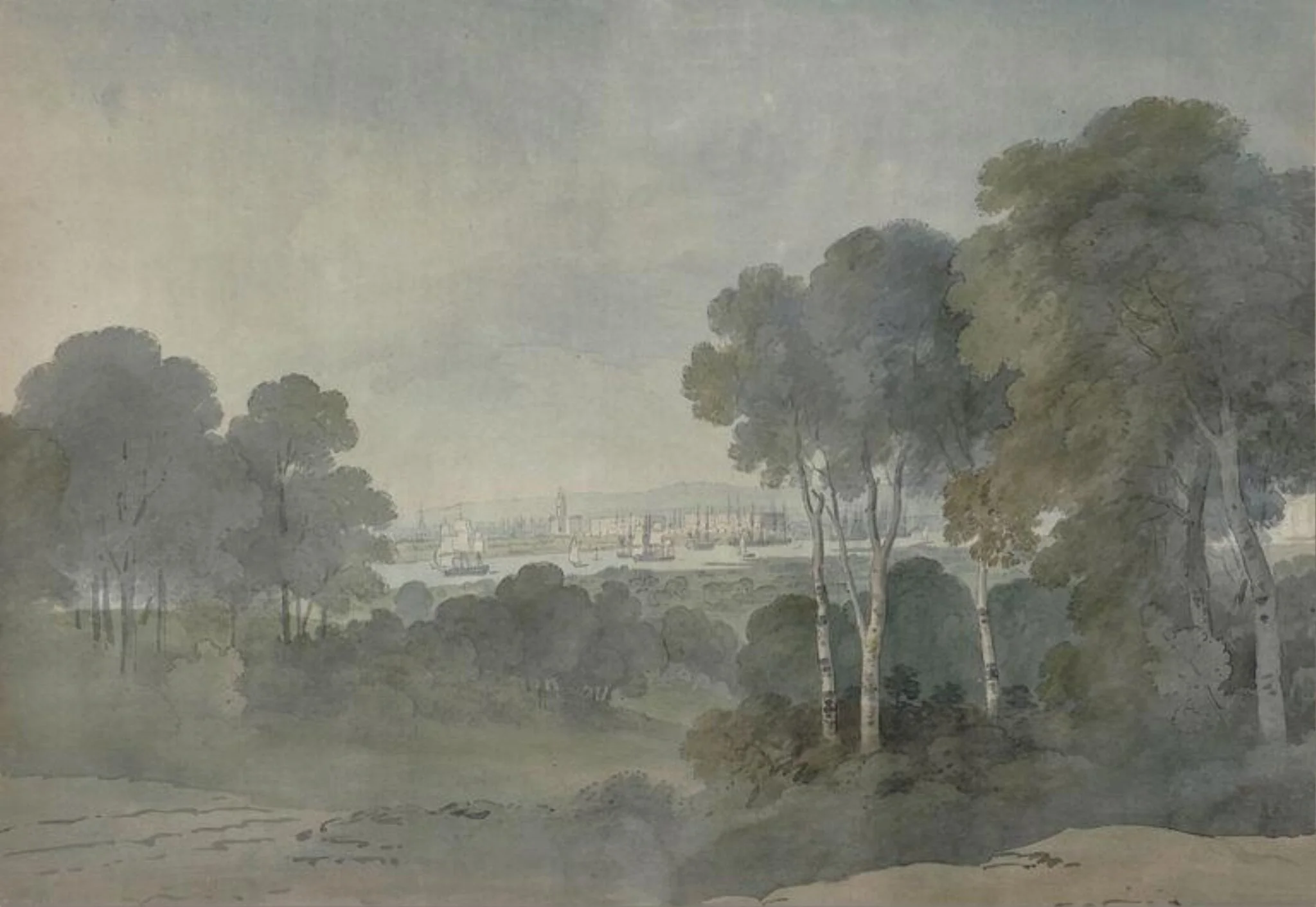 The Thames from Charlton