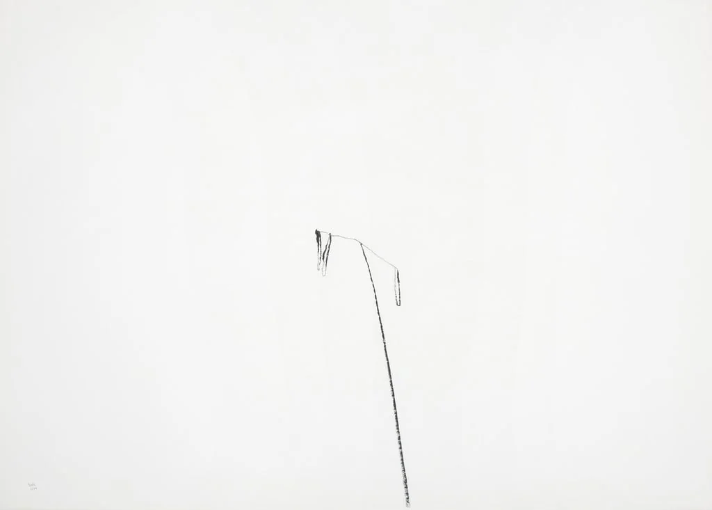 Untitled, by Jan Groth, crayon, 1977