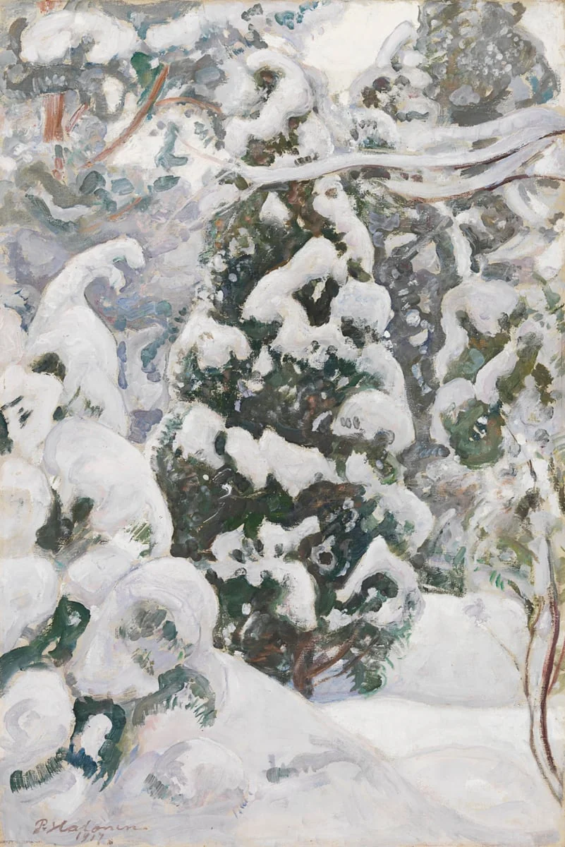 Luminen kataja, by Pekka Halonen, unspecified