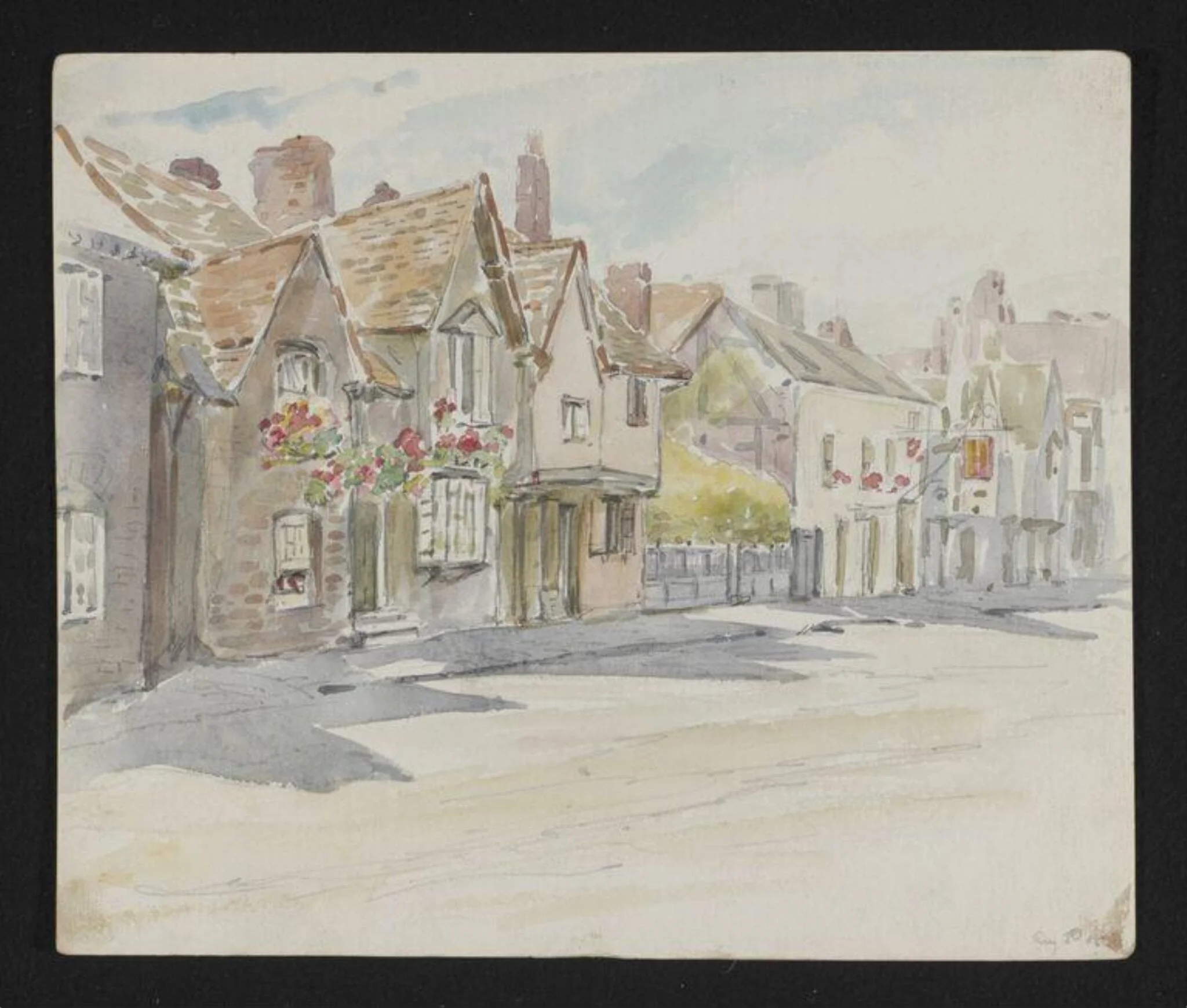 Untitled, by Beatrix Potter, watercolor, 6