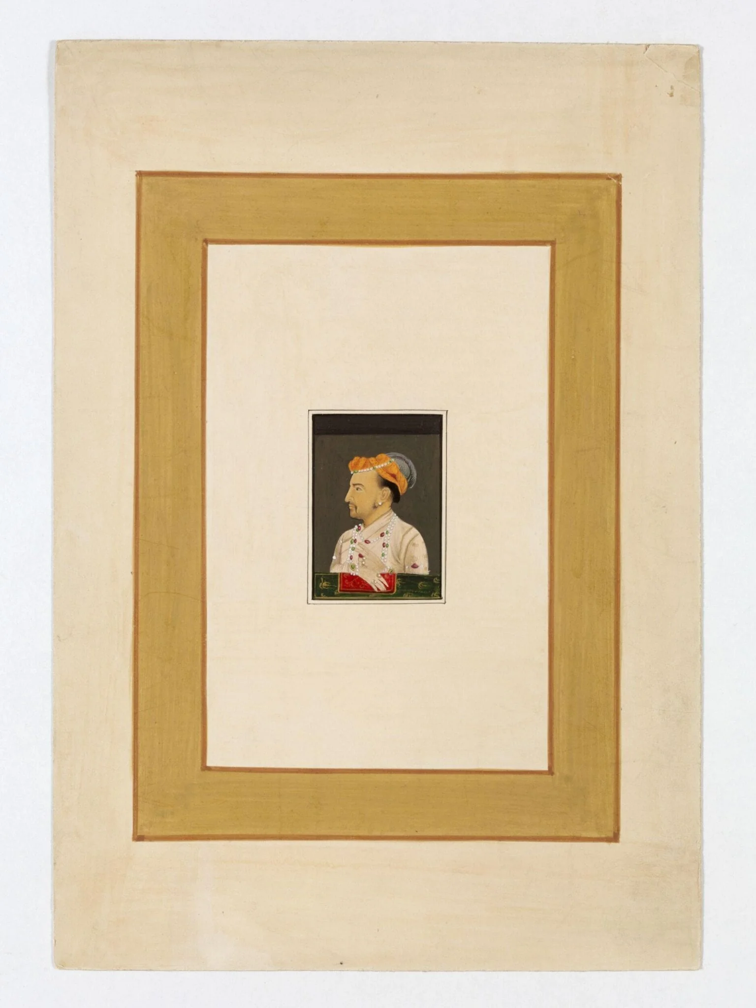 Emperor Jahangir, by Unknown, paint, 1890