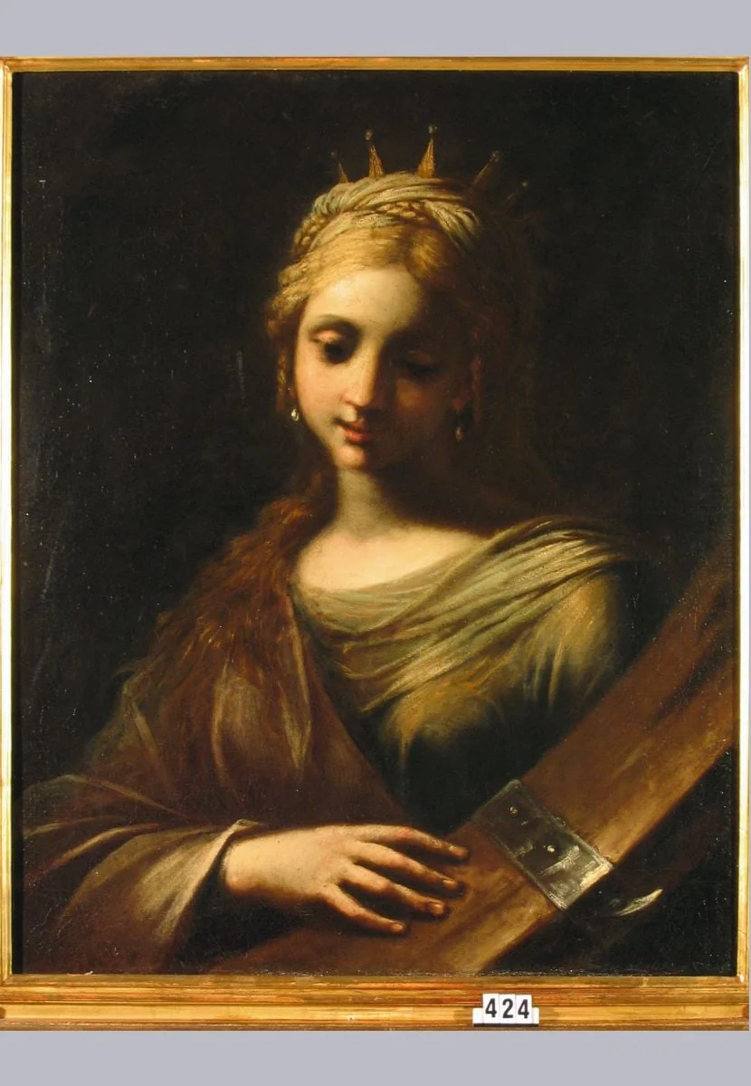 Sfânta Ecaterina din Alexandria (în Reg. Inv.: Sfânta Ecaterina cu roata)
