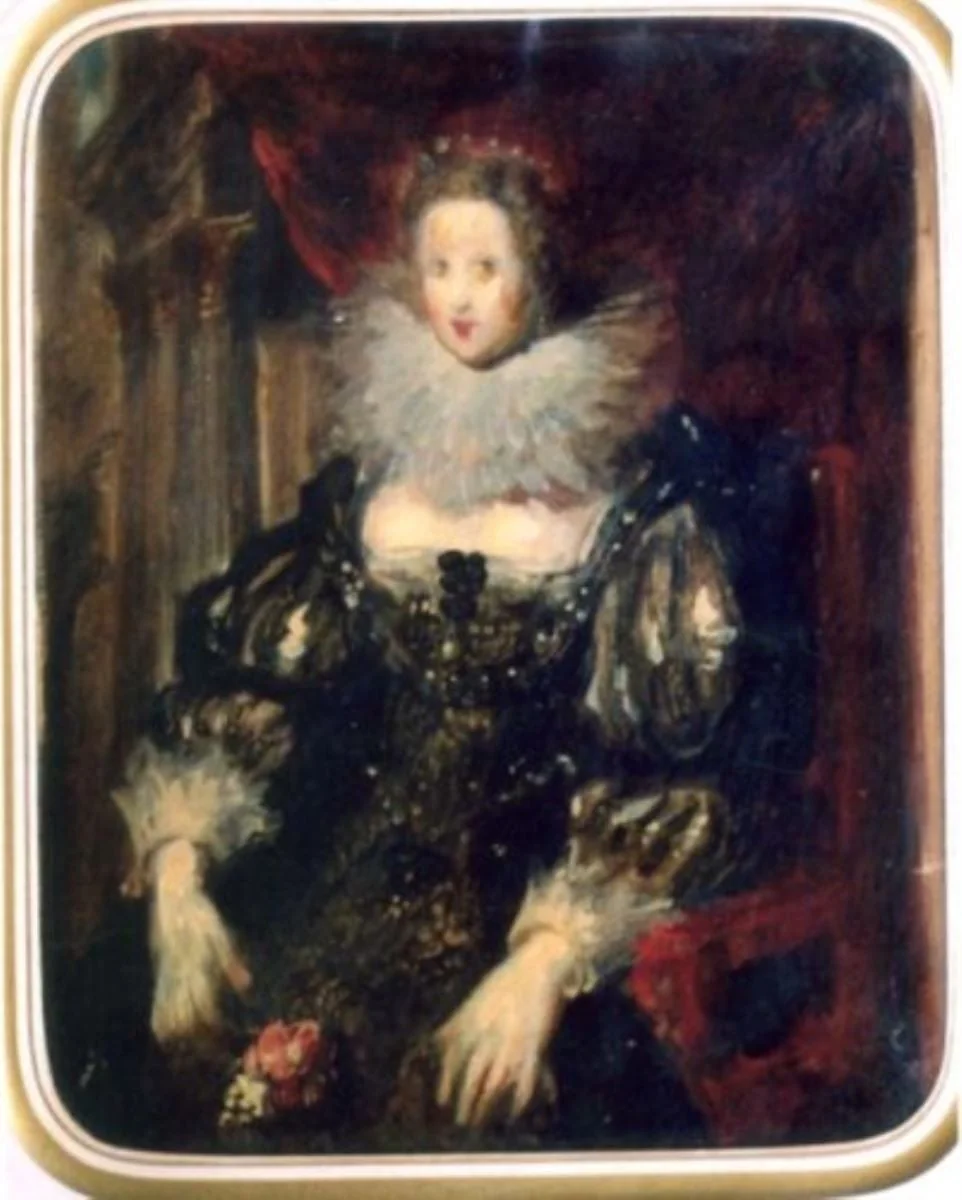 Femeie costumată, by Louis Gustave Richard, unspecified, 1850