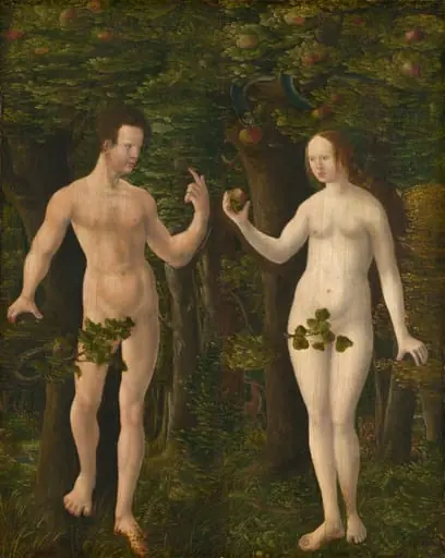 The Fall of Man [middle panel]