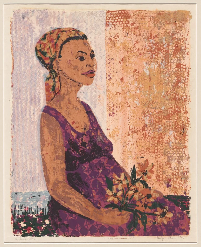 Untitled, by Betye Saar, ink, 1961