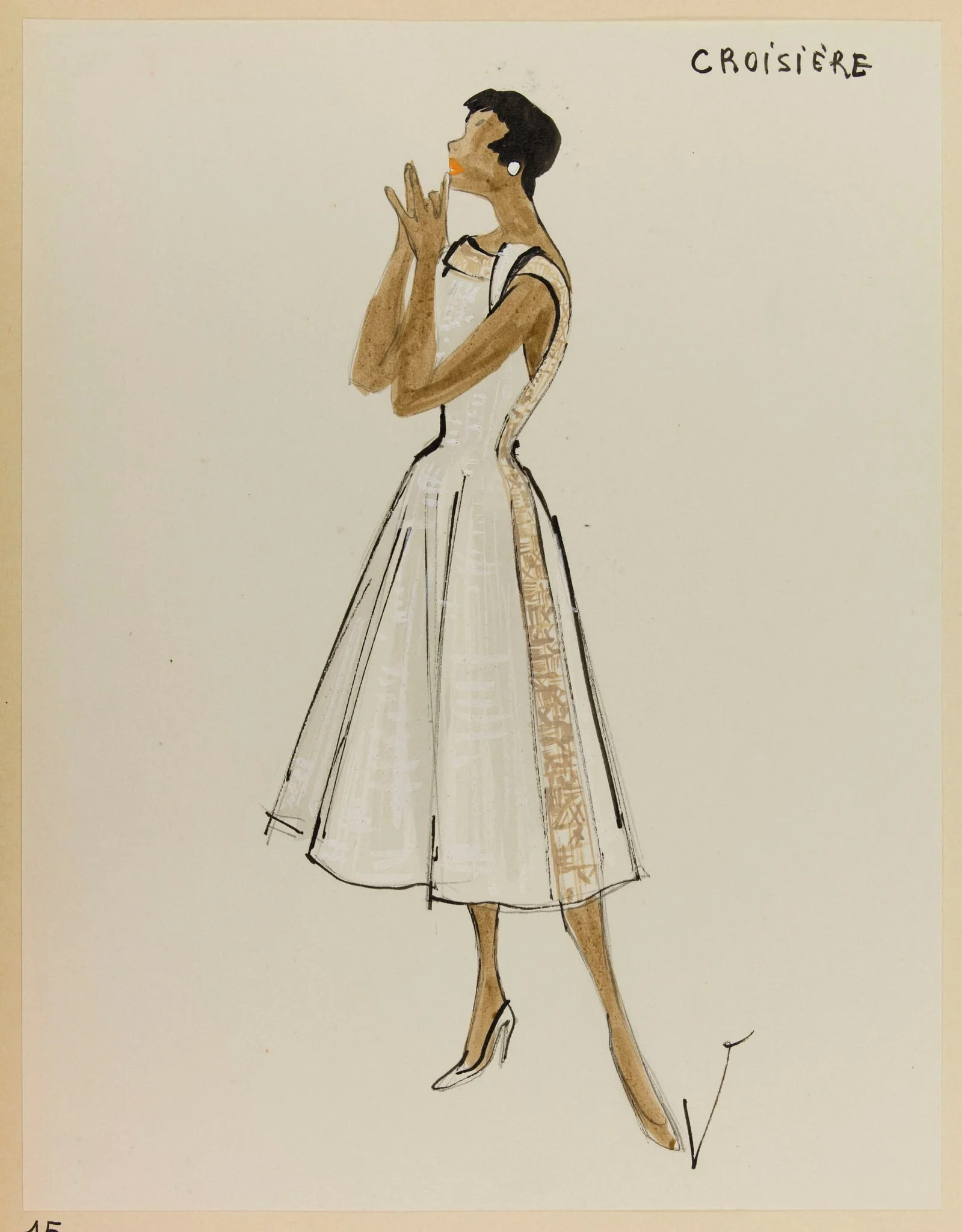 Croisière, by Carven, 1953