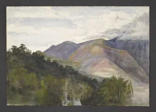 Study of a mountain ridge