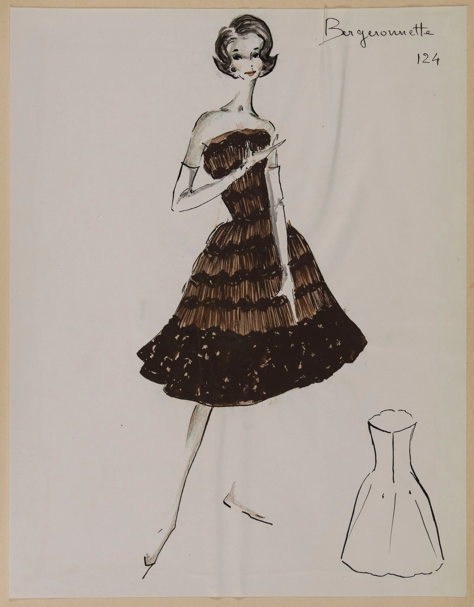 Bergeronnette, by Carven, 1960