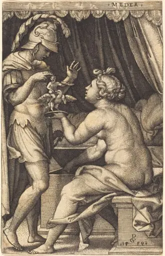 Medea Returning the Penates to Jason