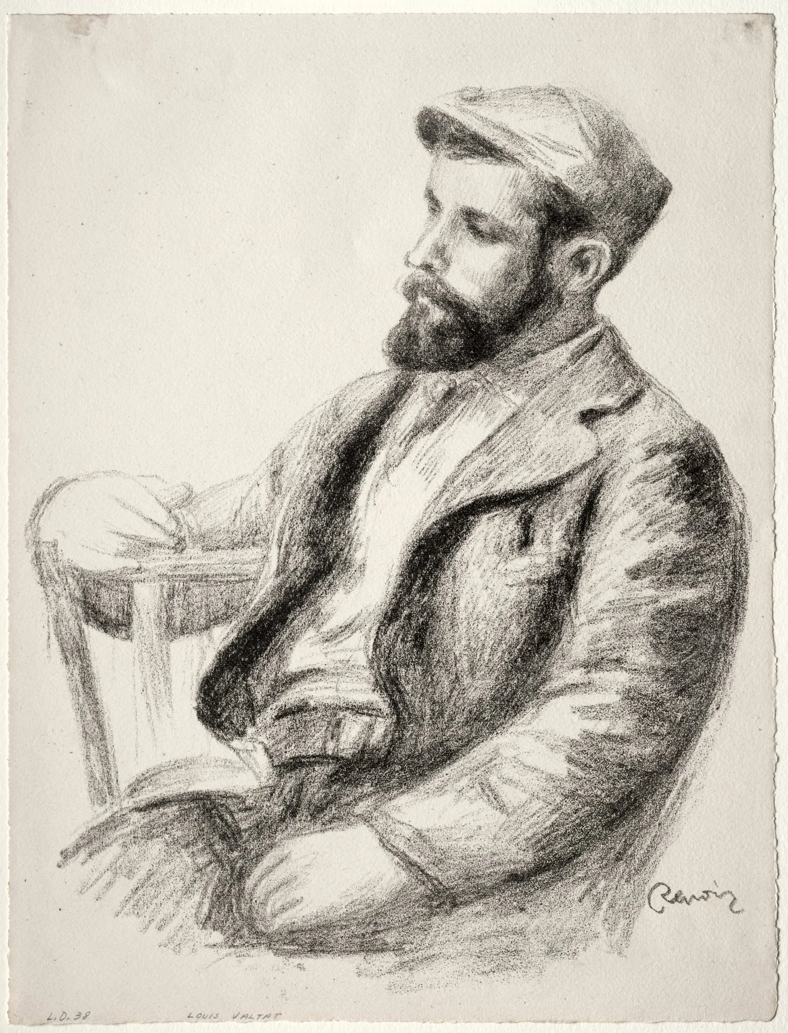 Louis Valtat, by Auguste Renoir, 1904