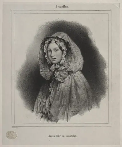 Brussels:  Young Girl in a Cape