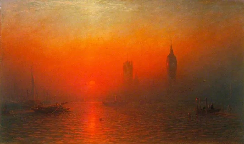 The Houses of Parliament from the River