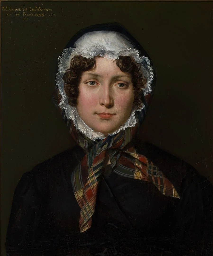Portrait of Émilie Louise de Beauharnais, comtesse de Lavalette, by Unknown, oil, 1816
